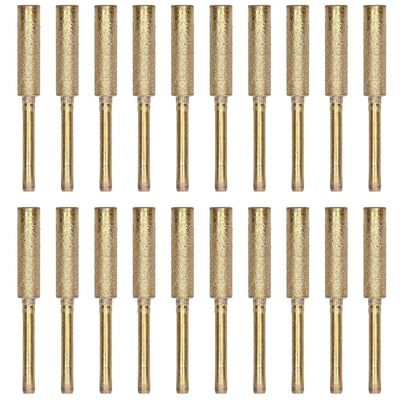 ZVD Afilador De Motosierra, Cabezal De Amolado, 20 Piezas, Kit De Afilado De Lima Rotativa Para Amoladora Eléctrica, Herramientas De Grabado, Material Abrasivo, Rueda De 7/32" (5,5 Mm), Oro De 5,5 Mm ZVD Afilador De Motosierra, Cabezal De Amolado, 20 Piezas, Kit De Afilado De Lima Rotativa Para Amoladora Eléctrica, Herramientas De Grabado, Material Abrasivo, Rueda De 7/32" (5,5 Mm), Oro De 5,5 Mm