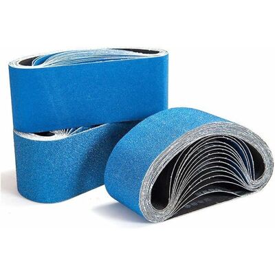 OEM Bandas De Lija. Juego De 3 Bandas De Lija De Grano 40/60/80/120 Para Lijadora De Banda. Ideal Para Desbaste, Decapado De Pintura Y Pulido (12 Unidades). OEM Bandas De Lija. Juego De 3 Bandas De Lija De Grano 40/60/80/120 Para Lijadora De Banda. Ideal Para Desbaste, Decapado De Pintura Y Pulido (12 Unidades).