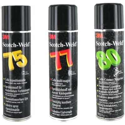 3m - Pack 3 Pegamentos En Aerosol Para Soldadura Escocesa 3m - Pack 3 Pegamentos En Aerosol Para Soldadura Escocesa