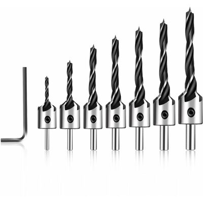 OEM Fresa Para Madera, Broca De Fresado Hss, Fresa Para Madera, Broca Avellanadora De Acero, Escariador Para Madera Con Llave Hexagonal, Herramienta Escariadora De Chaflanes 3 4 5 6 7 8 10 Mm OEM Fresa Para Madera, Broca De Fresado Hss, Fresa Para Madera, Broca Avellanadora De Acero, Escariador Para Madera Con Llave Hexagonal, Herramienta Escariadora De Chaflanes 3 4 5 6 7 8 10 Mm