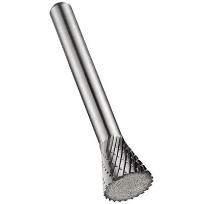 Fresa rotativa Dormer P825 - Cono invertido para acabado en metal Fresa rotativa Dormer P825 - Cono invertido para acabado en metal
