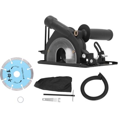 OEM Cubierta Protectora Ajustable Para Amoladoras Angulares De 100–125 Mm, Soporte De Corte Con Hoja De Sierra Y Guía, Juego De Accesorios De 4 Piezas Fabricado En Abs Y Metal. OEM Cubierta Protectora Ajustable Para Amoladoras Angulares De 100–125 Mm, Soporte De Corte Con Hoja De Sierra Y Guía, Juego De Accesorios De 4 Piezas Fabricado En Abs Y Metal.
