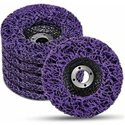 DPZO Juego De 5 Discos De Limpieza Morados, Disco Abrasivo Para Lijado, Disco De Molienda De 115 X 22 Mm Para Tratamiento De Superficies Y Pintura, Disco Abrasivo Para Amoladora Angular. DPZO Juego De 5 Discos De Limpieza Morados, Disco Abrasivo Para Lijado, Disco De Molienda De 115 X 22 Mm Para Tratamiento De Superficies Y Pintura, Disco Abrasivo Para Amoladora Angular.