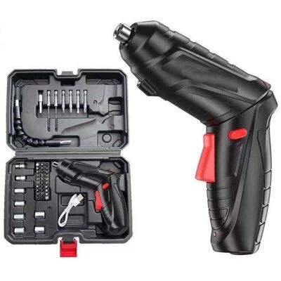 DPZO Juego De Mini Destornilladores Eléctricos De 3,6 V, Batería De Litio Recargable, Taladro Atornillador Inalámbrico Usb, Juego De Herramientas Multifuncionales Para Bricolaje. DPZO Juego De Mini Destornilladores Eléctricos De 3,6 V, Batería De Litio Recargable, Taladro Atornillador Inalámbrico Usb, Juego De Herramientas Multifuncionales Para Bricolaje.