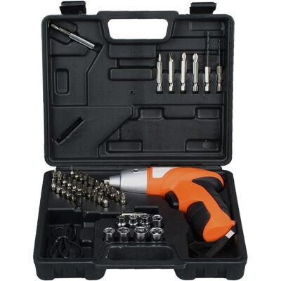 OEM Juego De Taladro Inalámbrico Recargable 45 En 1 Con Brocas Y Destornilladores Eléctricos Con Luz Led. OEM Juego De Taladro Inalámbrico Recargable 45 En 1 Con Brocas Y Destornilladores Eléctricos Con Luz Led.