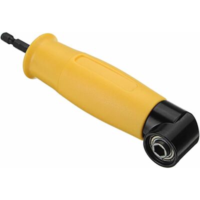 OEM Adaptador De Taladro Angular Para Destornillador Eléctrico Con Portapuntas Magnético De Cambio Rápido De 1/4" (6,35 Mm) Hexagonal De Acero Inoxidable, Amarillo. OEM Adaptador De Taladro Angular Para Destornillador Eléctrico Con Portapuntas Magnético De Cambio Rápido De 1/4" (6,35 Mm) Hexagonal De Acero Inoxidable, Amarillo.