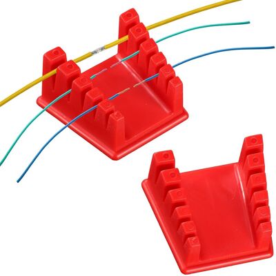 OEM 2 Pinzas Para Estación De Soldadura, Soportes Para Pinzas De Soldadura, Soportes Para Alambre De Soldadura Con 5 Ranuras, Base Magnética, Aptos Para Varios Tamaños De Alambre (rojo) OEM 2 Pinzas Para Estación De Soldadura, Soportes Para Pinzas De Soldadura, Soportes Para Alambre De Soldadura Con 5 Ranuras, Base Magnética, Aptos Para Varios Tamaños De Alambre (rojo)