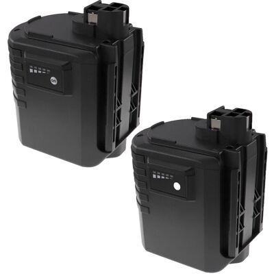 Extensilo - 2x Batería Reemplaza Bosch 1617334082, 2607335082, 2607335083, 2 607 335 082 Para Herramientas Eléctricas (3300 Mah, Nimh, 24 V) Extensilo - 2x Batería Reemplaza Bosch 1617334082, 2607335082, 2607335083, 2 607 335 082 Para Herramientas Eléctricas (3300 Mah, Nimh, 24 V)