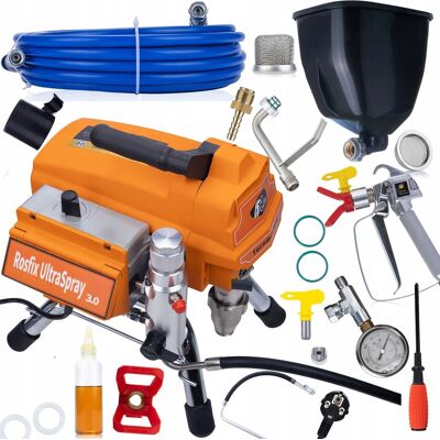 OEM Unidad De Pintura Rosfix Rosfix Tornado Rt4 Ultraspray 3000w 22mpa 3,2l/min + Depósito De 6l Para Material/pintura Para La Unidad De Pintura De Pistón Tornado / Graco OEM Unidad De Pintura Rosfix Rosfix Tornado Rt4 Ultraspray 3000w 22mpa 3,2l/min + Depósito De 6l Para Material/pintura Para La Unidad De Pintura De Pistón Tornado / Graco