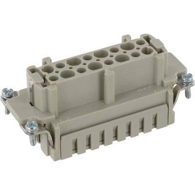 Inserto Hembra+bornes Resorte Harting 09330162716 Inserto Hembra+bornes Resorte Harting 09330162716