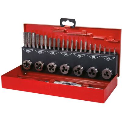 Ruko Juego De 31 Herramientas Para Roscar Hobbyset Hsse-co 5 En Casete Industrial - 245010e Ruko Juego De 31 Herramientas Para Roscar Hobbyset Hsse-co 5 En Casete Industrial - 245010e