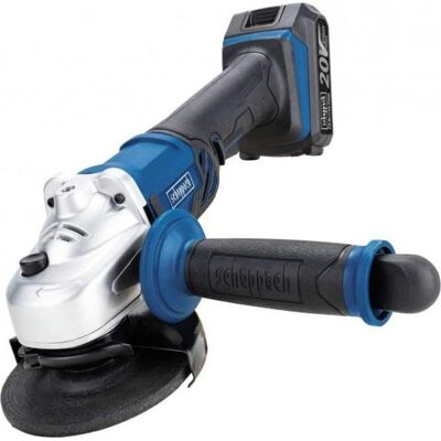 Amoladora Sin Cable Scheppach Cag115 20 Voltios 115 Mm Amoladora Sin Cable Scheppach Cag115 20 Voltios 115 Mm