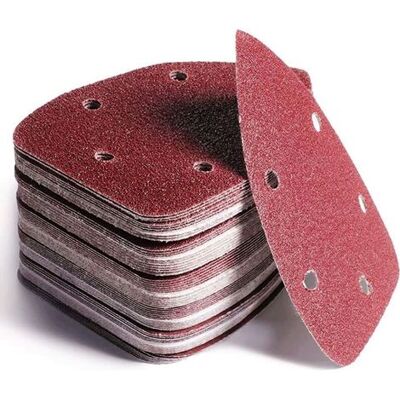 ENLENK 60 Hojas De Lijado De Detalle Tipo Ratón, 5 Agujeros, Lija Autoadhesiva Para Lijadora, Surtido De Granos 40/60/80/120/180/240, Papel Abrasivo Tipo Ratón Para Lijadora (14 Cm X 9 Cm) ENLENK 60 Hojas De Lijado De Detalle Tipo Ratón, 5 Agujeros, Lija Autoadhesiva Para Lijadora, Surtido De Granos 40/60/80/120/180/240, Papel Abrasivo Tipo Ratón Para Lijadora (14 Cm X 9 Cm)