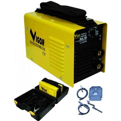 Soldadoras Vigor Inverter 160 Kit Maletín Con Accesorios Soldadoras Vigor Inverter 160 Kit Maletín Con Accesorios