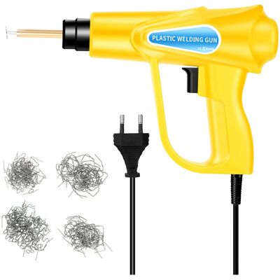 OEM Grapadora Térmica De 70 W, Kit De Reparación De Parachoques De Coche Para Máquina De Soldadura De Plástico, 4 Tipos De Grapas: Planas/de Esquina Exterior/de Esquina Interior/onduladas, Reparación De S OEM Grapadora Térmica De 70 W, Kit De Reparación De Parachoques De Coche Para Máquina De Soldadura De Plástico, 4 Tipos De Grapas: Planas/de Esquina Exterior/de Esquina Interior/onduladas, Reparación De S