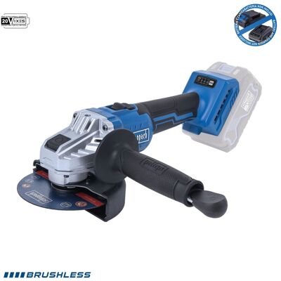 Amoladora Angular Inalámbrica 125mm 20v Brushless 3 Vel Scheppach Bc-ag125p-x Amoladora Angular Inalámbrica 125mm 20v Brushless 3 Vel Scheppach Bc-ag125p-x