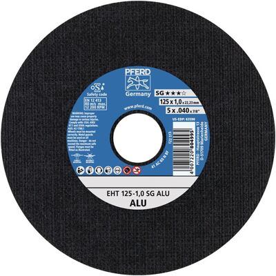 Pferd - Disco De Corte Sg Alu D230x2,9 Mm Recto Aluminio 22,23 Mm Diámetro (por 25) Pferd - Disco De Corte Sg Alu D230x2,9 Mm Recto Aluminio 22,23 Mm Diámetro (por 25)