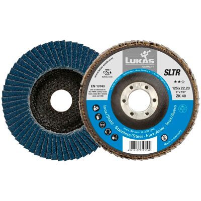 Lukas SLTR Discos de Abrasivo de Zirconio 125mm G80 - Discos abrasivos Lukas SLTR Discos de Abrasivo de Zirconio 125mm G80 - Discos abrasivos