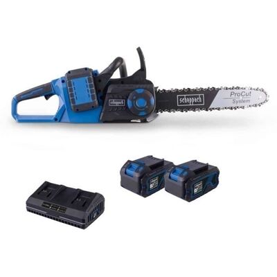 Pack Motosierra Inalámbrica Bc-cs355duo-x - Longitud De Corte 33,5cm - Scheppach 20v Ixes + 2 Baterías 4ah + Cargador Doble 4.5a Pack Motosierra Inalámbrica Bc-cs355duo-x - Longitud De Corte 33,5cm - Scheppach 20v Ixes + 2 Baterías 4ah + Cargador Doble 4.5a