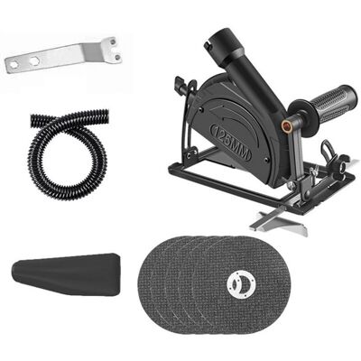 OEM Soporte Metálico Para Amoladora Angular, Soporte Ajustable A 45°, Cubierta Protectora Para Máquina De Corte Para Proyectos De Bricolaje Comunes (5 Hojas De Sierra - Crezuo)-crezuo OEM Soporte Metálico Para Amoladora Angular, Soporte Ajustable A 45°, Cubierta Protectora Para Máquina De Corte Para Proyectos De Bricolaje Comunes (5 Hojas De Sierra - Crezuo)-crezuo