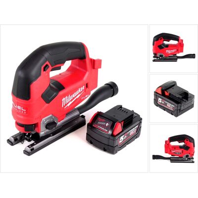 Milwaukee M18 Fjs-501 Sierra De Calar 18v Sin Escobillas + 1x Batería 5,0ah - Sin Cargador Milwaukee M18 Fjs-501 Sierra De Calar 18v Sin Escobillas + 1x Batería 5,0ah - Sin Cargador
