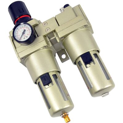 OEM Reductor De Aire Comprimido, Filtro De 40 Μm, Deshidratador, Lubricador, Compresor De 1". OEM Reductor De Aire Comprimido, Filtro De 40 Μm, Deshidratador, Lubricador, Compresor De 1".