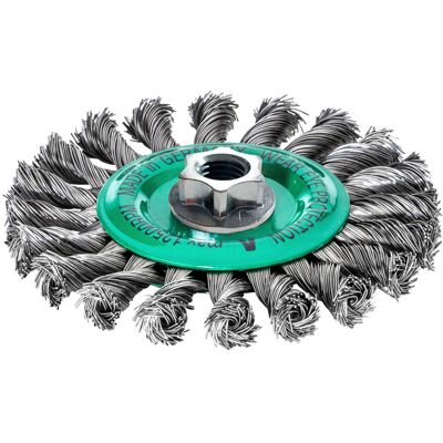 COCO Milwaukee Szczotka Druciana Tarczowa M14 125x14 Stal Nierdzewna Wiązana 0.5-1szt. COCO Milwaukee Szczotka Druciana Tarczowa M14 125x14 Stal Nierdzewna Wiązana 0.5-1szt.
