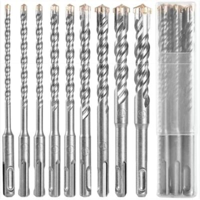 OEM Broca Para Hormigón Sds, Juego De 9 Brocas Para Azulejos, Juego De Brocas Y Cinceles Para Taladro Percutor, Brocas Transversales Para Hormigón, Ladrillo, Piedra, Piedra Natural Y Metal. OEM Broca Para Hormigón Sds, Juego De 9 Brocas Para Azulejos, Juego De Brocas Y Cinceles Para Taladro Percutor, Brocas Transversales Para Hormigón, Ladrillo, Piedra, Piedra Natural Y Metal.
