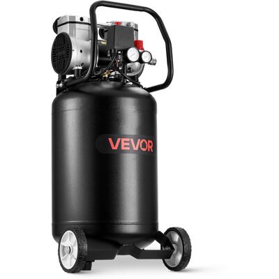 Vevor Compresor De Aire 50 L, Motor De 1,5 Kw Sin Aceite, 113 L/min, Presión Máx. 8 Bar, Compresor Silencioso 75 Db, Portátil Con Ruedas, Para Inflación De Neumáticos Pistola De Pintura Carpintería Vevor Compresor De Aire 50 L, Motor De 1,5 Kw Sin Aceite, 113 L/min, Presión Máx. 8 Bar, Compresor Silencioso 75 Db, Portátil Con Ruedas, Para Inflación De Neumáticos Pistola De Pintura Carpintería