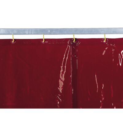 Cortina Protectora En Soldadura Y Amoladura En Rojo Kemper 2600 X 1300 Mm - 2.0 Kg Cortina Protectora En Soldadura Y Amoladura En Rojo Kemper 2600 X 1300 Mm - 2.0 Kg