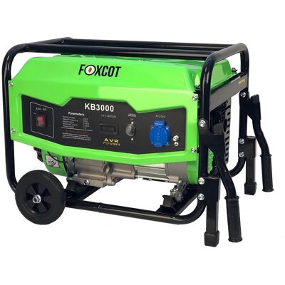 Generador De Energía 2.8 Kw Foxcot Kb3000 Generador De Energía 2.8 Kw Foxcot Kb3000