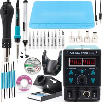 OEM Estación De Soldadura Yihua 8786d-i Kit32 OEM Estación De Soldadura Yihua 8786d-i Kit32
