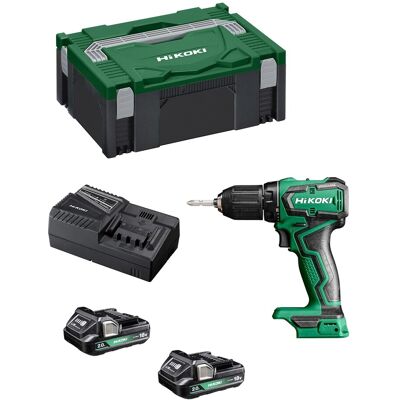 Taladro Atornillador Hikoki Ds18ddwrz (2 X 2,0 Ah + Uc18yfsl + Maletín Hscii) Taladro Atornillador Hikoki Ds18ddwrz (2 X 2,0 Ah + Uc18yfsl + Maletín Hscii)