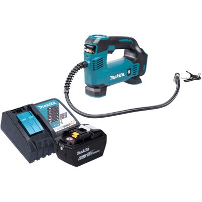 Compresor A Batería Makita Dmp 180 Z De 18 V Y 8,3 Bar + 1 Batería De 9,0 Ah + Cargador Compresor A Batería Makita Dmp 180 Z De 18 V Y 8,3 Bar + 1 Batería De 9,0 Ah + Cargador