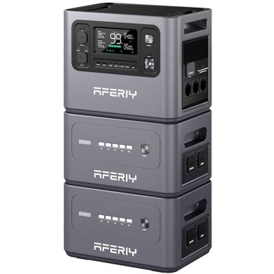 OEM Estación Eléctrica Portátil - Aferiy - P280 - 2800w - 6144wh (2 Baterías) - Lifepo4 4000 Ciclos OEM Estación Eléctrica Portátil - Aferiy - P280 - 2800w - 6144wh (2 Baterías) - Lifepo4 4000 Ciclos