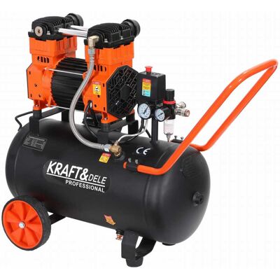 Compresor Sin Aceite 2200w 50l Kraft&dele Compresor Sin Aceite 2200w 50l Kraft&dele