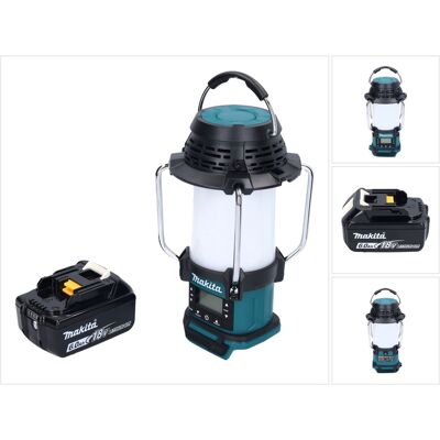 Makita DMR 055 Radio con Batería - FM, Linterna, 18V, 6.0Ah Makita DMR 055 Radio con Batería - FM, Linterna, 18V, 6.0Ah