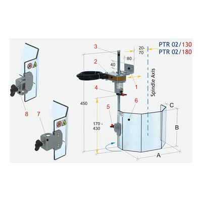 Protector Taladro Ptr-02/180 Optimum 3002180 Protector Taladro Ptr-02/180 Optimum 3002180