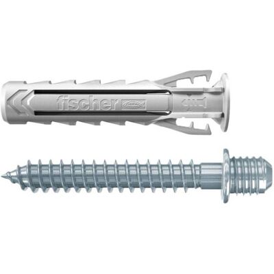 Fischer Tassello Nylon Con Vite 'sx-dv Plus' Ø 6 Mm - Vite M6 Fischer Tassello Nylon Con Vite 'sx-dv Plus' Ø 6 Mm - Vite M6