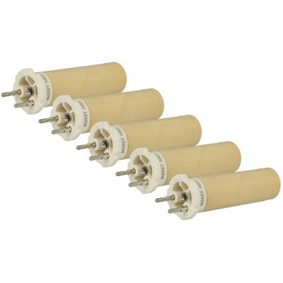 Vhbw 5x Elemento Calefactor Compatible Con Leister Igniter Bm4 Pistola De Soldadura - 1550 W, Cerámica, 2,6 X 9,1 Cm Vhbw 5x Elemento Calefactor Compatible Con Leister Igniter Bm4 Pistola De Soldadura - 1550 W, Cerámica, 2,6 X 9,1 Cm