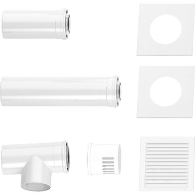 BUDERUS Bosch Accesorio De Escape Fc-set80-c53x Kit De Ampliación C53x, D:80/125mm, 7738112552 BUDERUS Bosch Accesorio De Escape Fc-set80-c53x Kit De Ampliación C53x, D:80/125mm, 7738112552