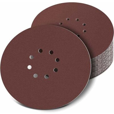 OEM Discos De Lijado Circulares De 225 Mm, 30 Lijas De Grano 120/240, 8 Agujeros Para Lijadora Giraffe. OEM Discos De Lijado Circulares De 225 Mm, 30 Lijas De Grano 120/240, 8 Agujeros Para Lijadora Giraffe.