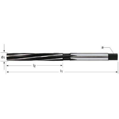 Dormer Escariador - 7mm HSS Espiral B1007.0 - Reamer Dormer Escariador - 7mm HSS Espiral B1007.0 - Reamer