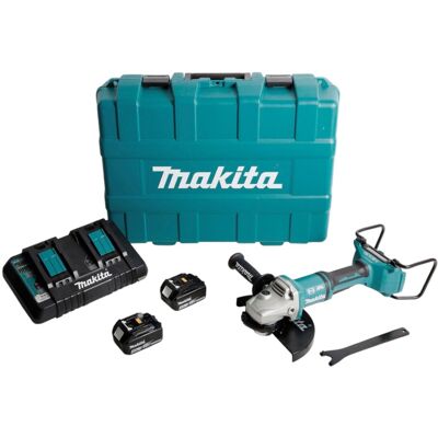 Makita - DGA 900 ZKX2 - 230 mm - 2x18V - Angle grinder Makita - DGA 900 ZKX2 - 230 mm - 2x18V - Angle grinder