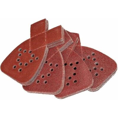 ECHOO 40 Hojas Abrasivas Para Lijadora De Mano Black And Decker Detail Palm Sander, Todos Los Granos, Paquete De 40 Granos Mixtos (40, 60, 80, 120), 12 Agujeros ECHOO 40 Hojas Abrasivas Para Lijadora De Mano Black And Decker Detail Palm Sander, Todos Los Granos, Paquete De 40 Granos Mixtos (40, 60, 80, 120), 12 Agujeros