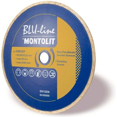 Montolit CSE230P - Disco de Diamante para Azulejos y Gres Montolit CSE230P - Disco de Diamante para Azulejos y Gres