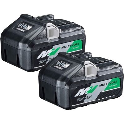 HIKOKI 375575 Pack de baterías Multi Volt - 36V 4.0Ah / 18V 8.0Ah Li-Ion HIKOKI 375575 Pack de baterías Multi Volt - 36V 4.0Ah / 18V 8.0Ah Li-Ion