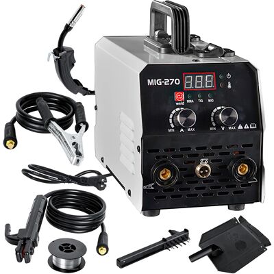 OEM Soldadora Mig, Diseño Portátil, Ajustes De Corriente Regulables, Color Rojo Óxido, 110-240 V OEM Soldadora Mig, Diseño Portátil, Ajustes De Corriente Regulables, Color Rojo Óxido, 110-240 V
