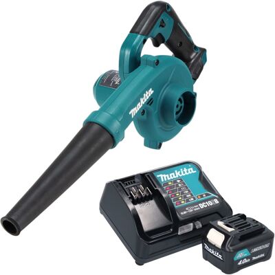 Soplador A Batería Makita Ub 100 Dsm1 12 V Máx. + 1 Batería De 4,0 Ah + Cargador Soplador A Batería Makita Ub 100 Dsm1 12 V Máx. + 1 Batería De 4,0 Ah + Cargador