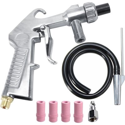 OEM Kit De Chorro De Arena, Chorro De Arena De Granallado, Pistola De Alimentación Por Sifón, Boquilla, Eliminación De Óxido, Chorro De Arena Abrasivo Para Cabinas De Chorro De Arena OEM Kit De Chorro De Arena, Chorro De Arena De Granallado, Pistola De Alimentación Por Sifón, Boquilla, Eliminación De Óxido, Chorro De Arena Abrasivo Para Cabinas De Chorro De Arena